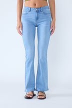 High Rise 5-Pocket Bootcut Jeans