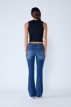 High Rise 5-Pocket Bootcut Jeans