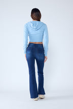 Super High Rise 5-Pocket Flare Jeans