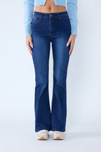 Super High Rise 5-Pocket Flare Jeans