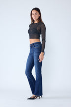 High Rise Classic Bootcut Jeans