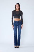 High Rise Classic Bootcut Jeans