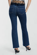 High Rise Baby Bootcut Jeans