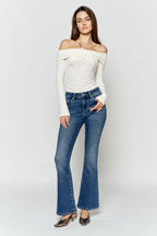 High Rise Bootcut Jeans