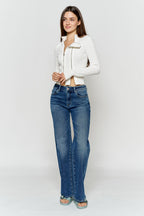 High Rise Wide Leg Jeans
