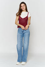 High Rise Wide Leg Jeans