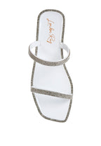 Ballerines plates en gelée Fenta Diamante