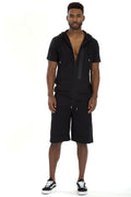 Montage Short Sleeve Track Set – Zip Hoodie & Shorts