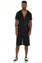 Montage Short Sleeve Track Set – Zip Hoodie & Shorts