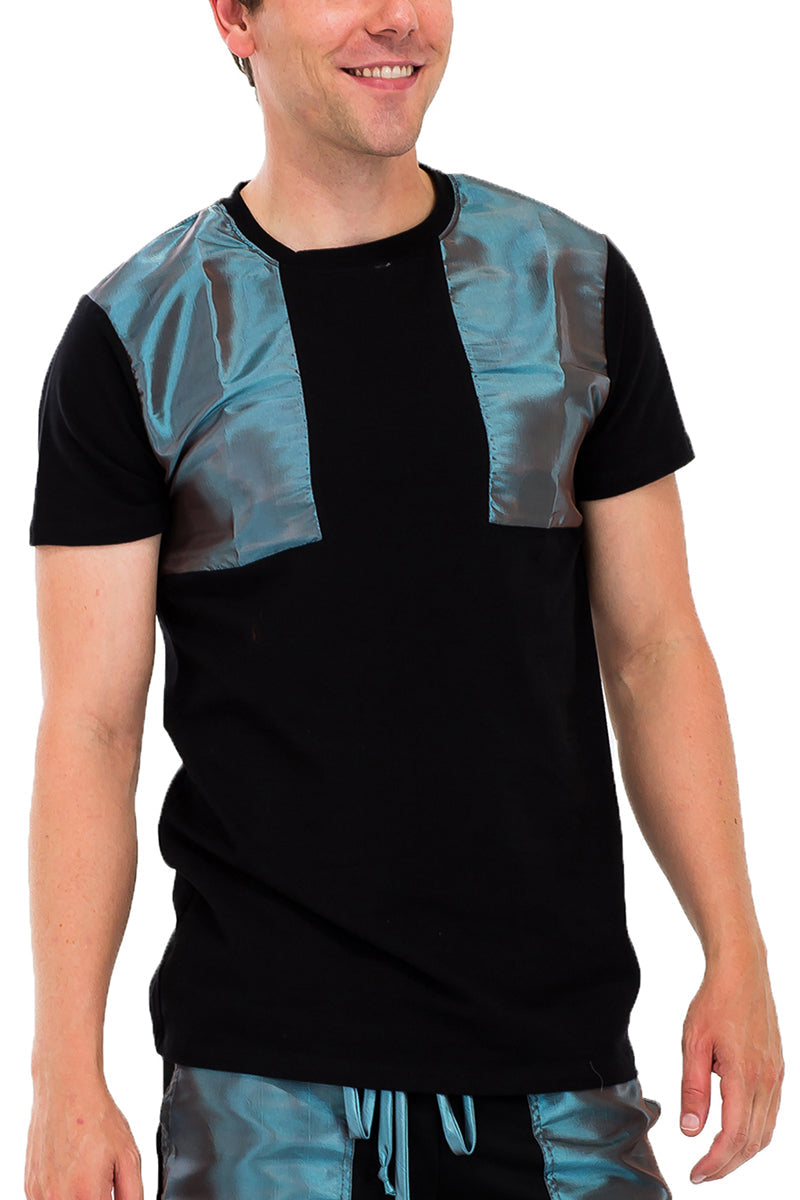 Iridescent Reflective Cotton Tee