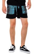Peacock Cut Out Short – Knee Length, Elastic Waist