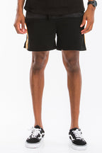 Quarter Mesh Shorts with Reflective Side Tape