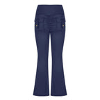 Flare Yoga Pants High Waisted | Flairé™ Flared Leggings with Pockets 30"