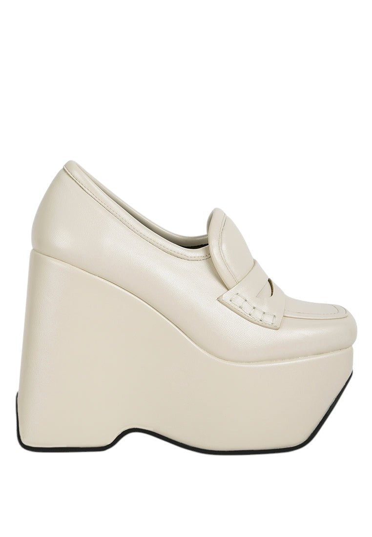 Mocassins compensés Gilliam High Platform