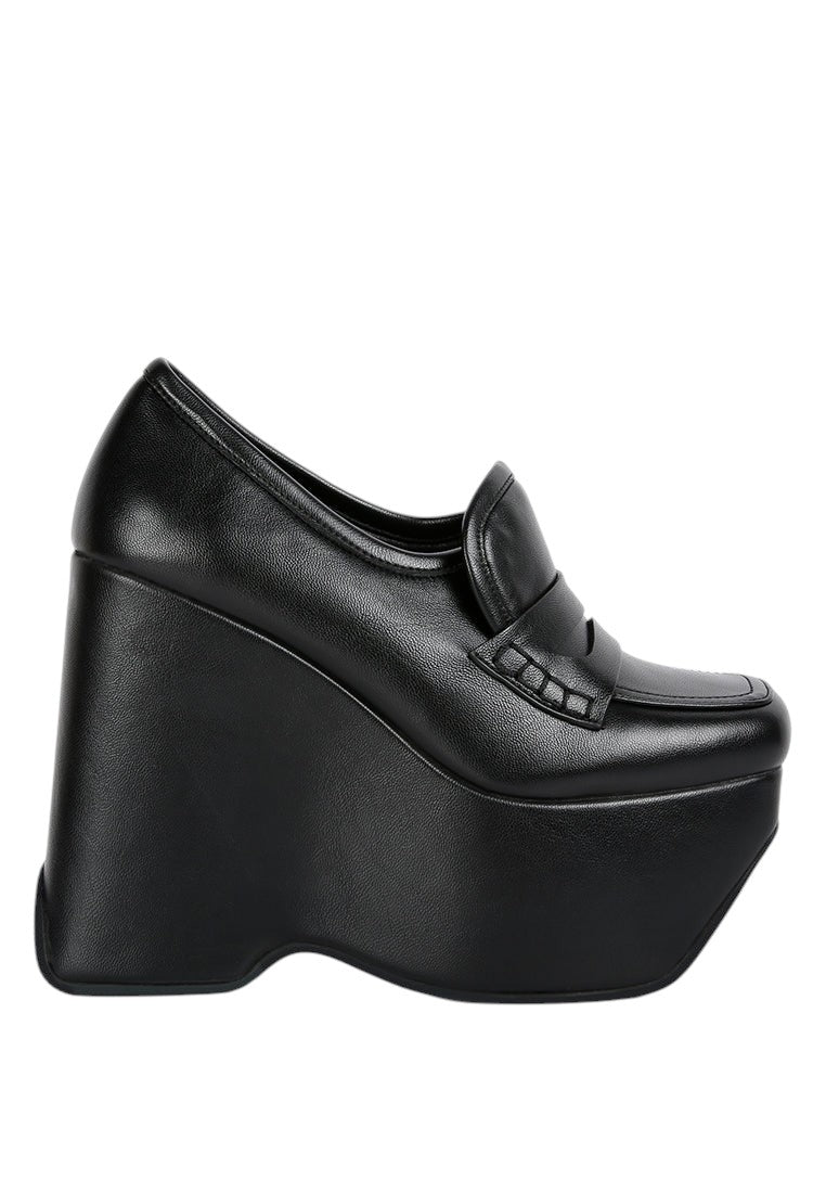 Mocassins compensés Gilliam High Platform