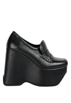 Mocassins compensés Gilliam High Platform