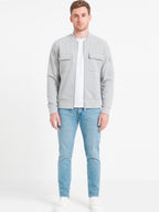 Ridgeline Multi-Pocket Cotton Bomber Jacket