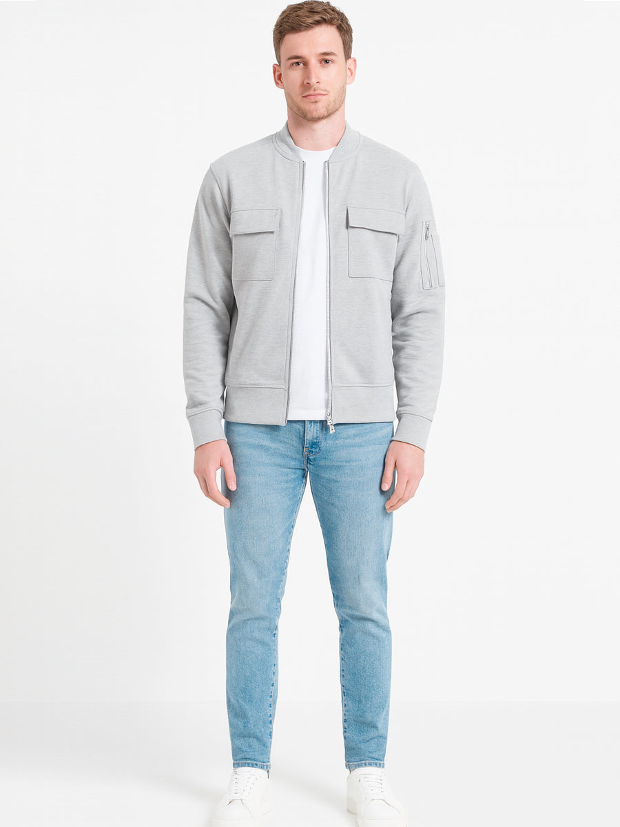 Ridgeline Multi-Pocket Cotton Bomber Jacket