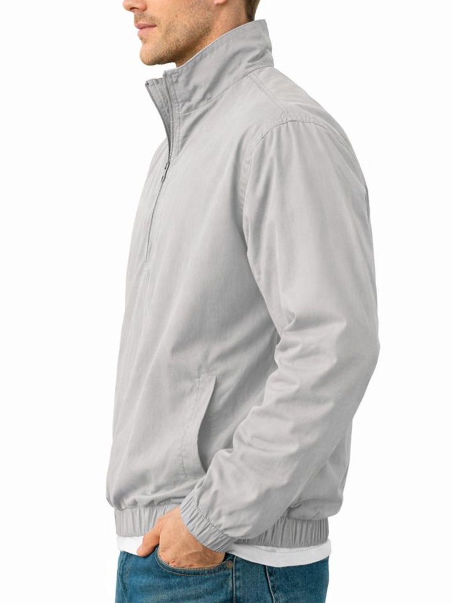 Ripstop Nylon Quarter Zip Pullover