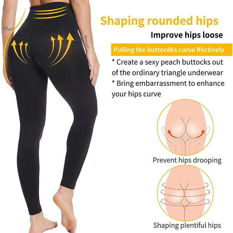 High Waist Tummy Control Shapewear Panties, Thigh Slimmer