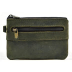 Men’s Leather Phone Pouch Handbag Mobile Wallet with Wrist Strap - VacationGrabs