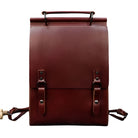 Fashion Leather Backpack Business Computer Backpack with USB - VacationGrabs