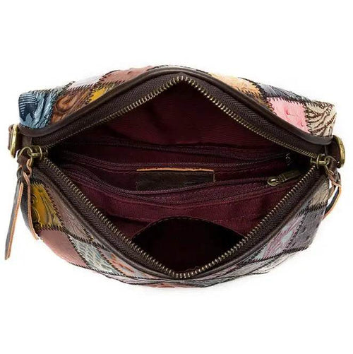 Boho Style Leather Waist Bag for Women Crossbody Chest Bag - VacationGrabs