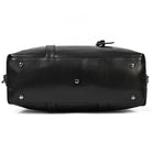 Latest Design Black Leather Travel Duffle Bag for Men & Women - VacationGrabs