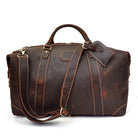 Fashion Leather Men’s Travel Duffle Bag Weekender - VacationGrabs