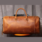 Crazy Horse Leather Duffle – Large Capacity Travel Weekender - VacationGrabs