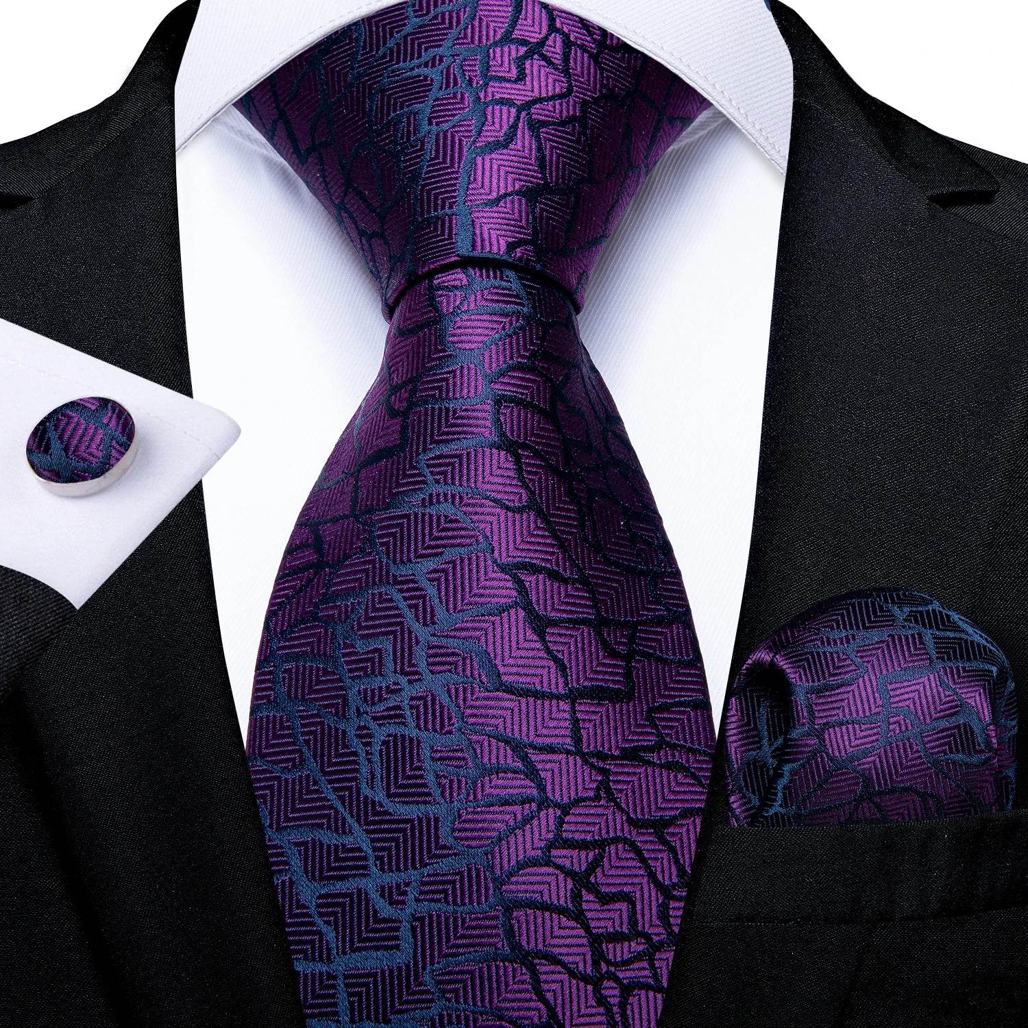 Striking Silk Tie Sets for Men - VacationGrabs