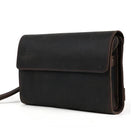 Top Grade Men's Genuine Leather Day Clutch | Crazy Horse Wallet - VacationGrabs