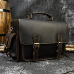 Vintage Leather Satchel Camera Bag for Professional Photographers - VacationGrabs