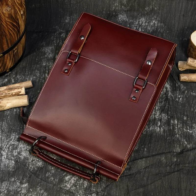 High Fashion Leather Backpack for Men & Women, School Bag - VacationGrabs
