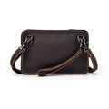 Leather Clutch Bag iPad Tablet Cover Bag with Shoulder Strap - VacationGrabs