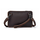Leather Clutch Bag iPad Tablet Cover Bag with Shoulder Strap - VacationGrabs