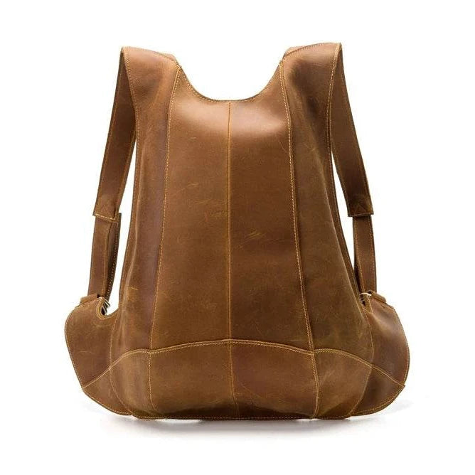 Leather Backpack Anti-theft with Phone Pocket for Men & Women - VacationGrabs