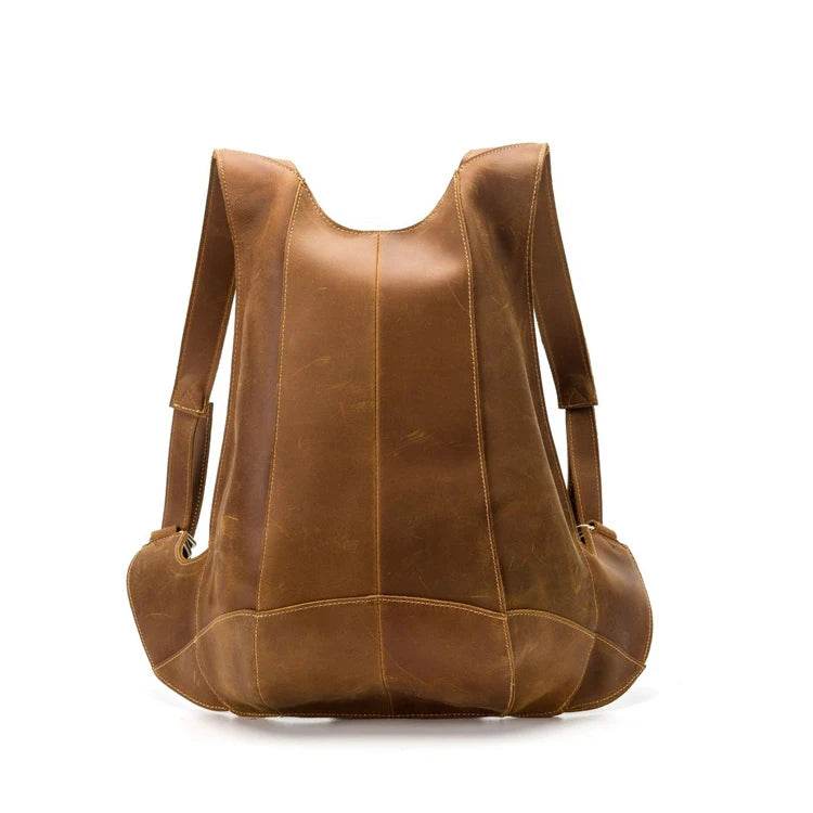 Leather Backpack Anti-theft with Phone Pocket for Men & Women - VacationGrabs