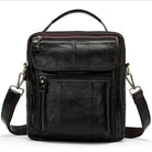 Casual Leather Shoulder Bag for Men Crossbody Messenger Handbag - VacationGrabs