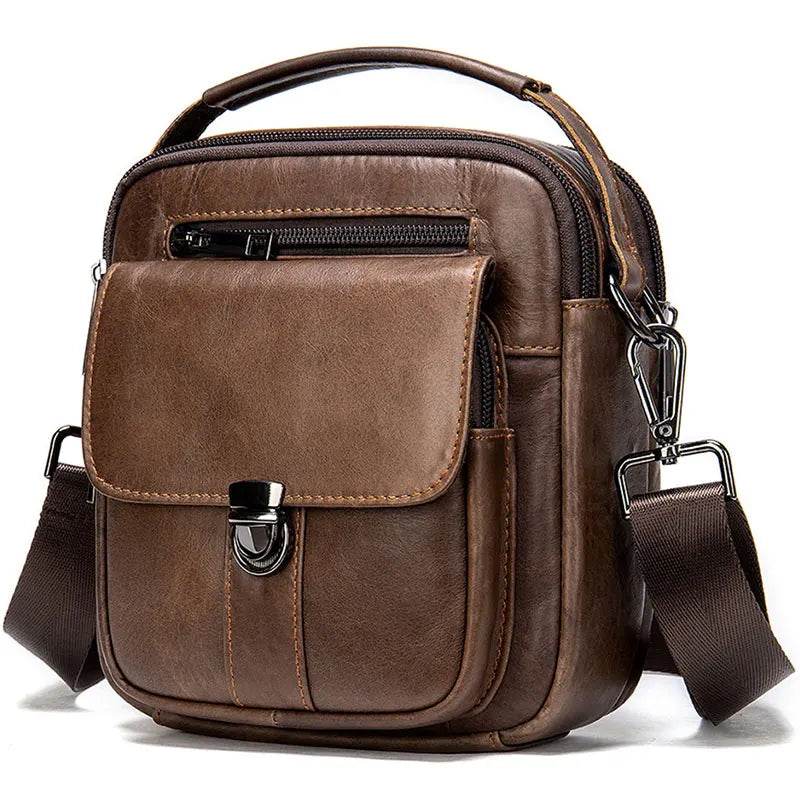 Mini Leather Crossbody Shoulder Bag for Outdoor Phone Pouch - VacationGrabs
