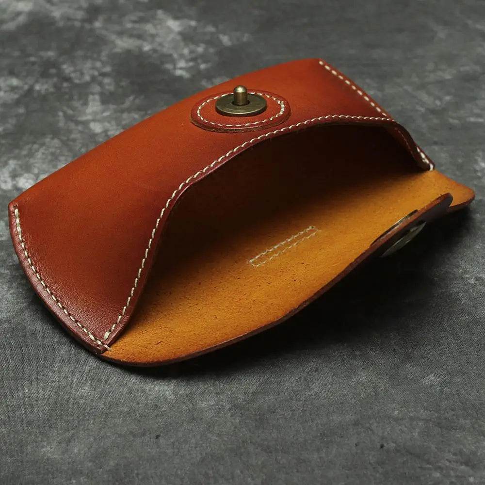 Luxury Leather Sunglass Cases Full Grain Eyeglass Case for Men & Women - VacationGrabs