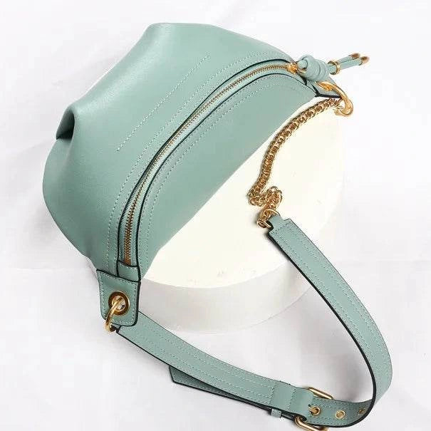 Designer Leather Fanny Pack Waist Bag for Women Fashion Belt Bag - VacationGrabs