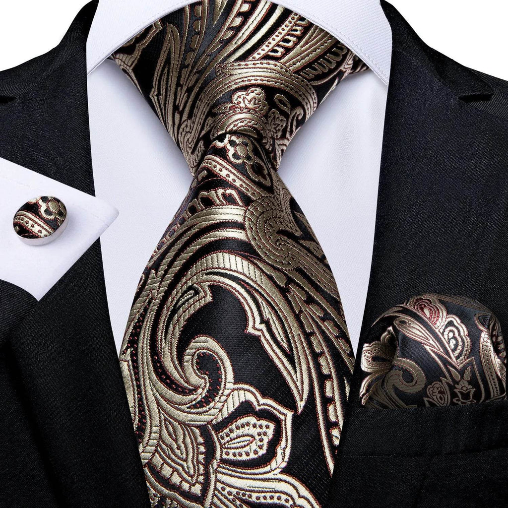 Striking Silk Tie Sets for Men - VacationGrabs