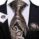 Striking Silk Tie Sets for Men - VacationGrabs
