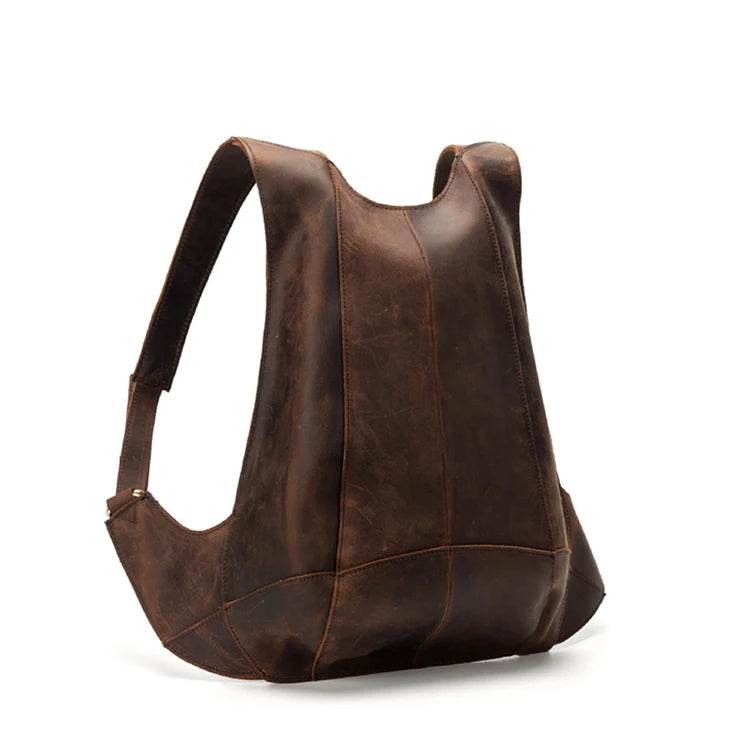 Leather Backpack Anti-theft with Phone Pocket for Men & Women - VacationGrabs