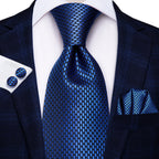 Men's Black Silk Paisley Tie for Travel-Friendly Style