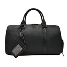 Large Capacity Men’s Genuine Leather Duffel for Travel and Fitness - VacationGrabs