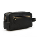 Luxury Designer Leather Cosmetic Toiletries Travel Bag for Men & Women - VacationGrabs
