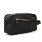Luxury Designer Leather Cosmetic Toiletries Travel Bag for Men & Women - VacationGrabs