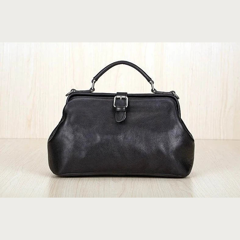 Luxury Genuine Leather Handbag Anti-Theft Shoulder Bag - VacationGrabs